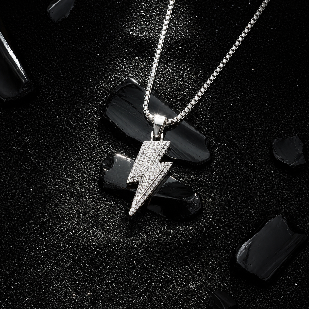 Blaze Iced Pendant