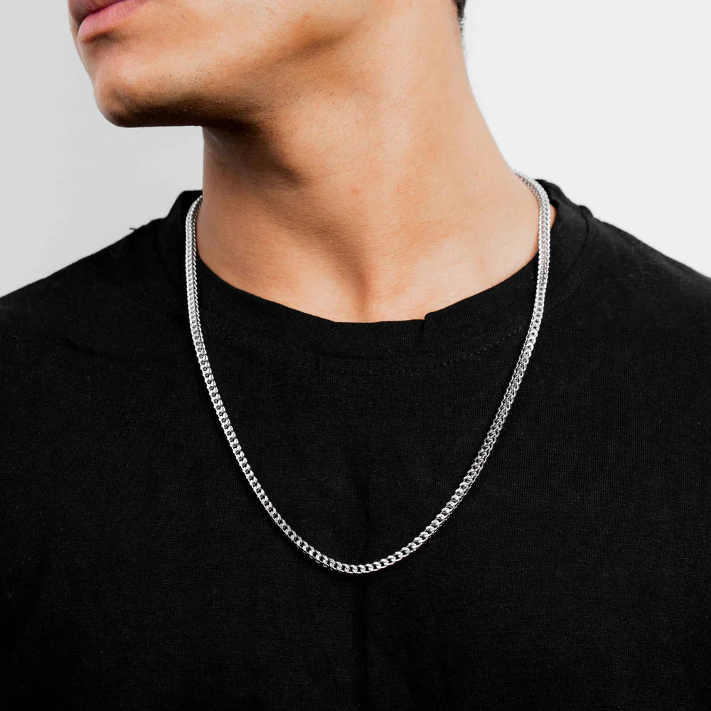 Foxtail 3mm Chain (Silver)