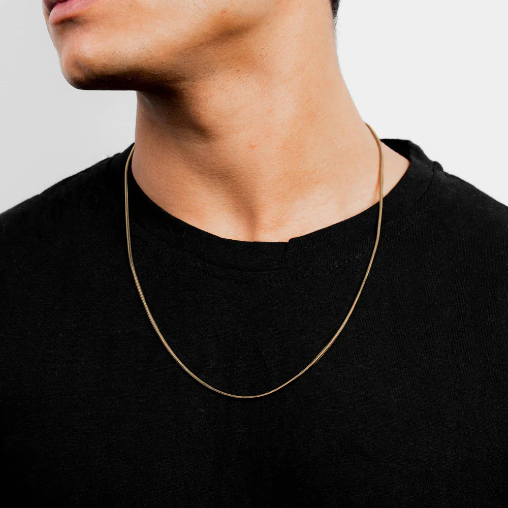 Snake Chain 1.5mm (Gold)