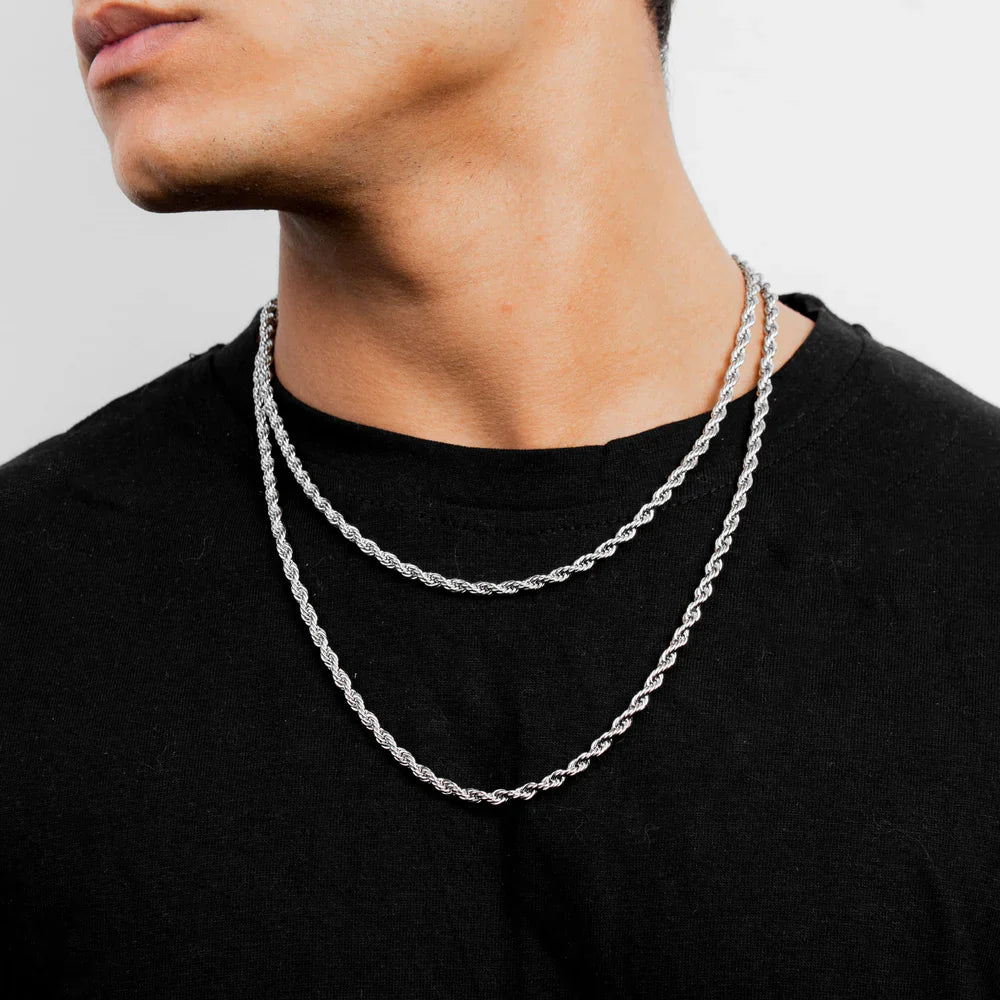 Rope Chain 3mm (Silver)