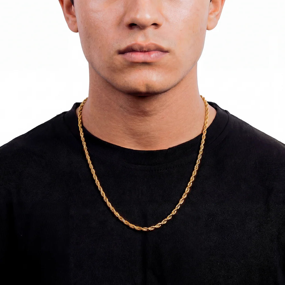 Rope Chain 3mm (Gold)