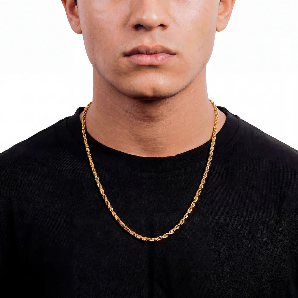 Rope Chain 3mm (Gold)