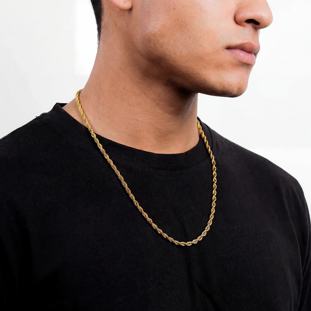 Rope Chain 3mm (Gold)