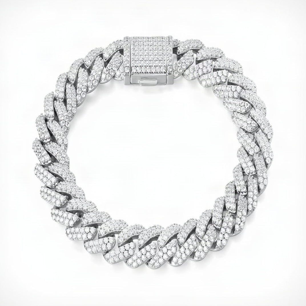 Iced Cuban Bracelet - 13mm