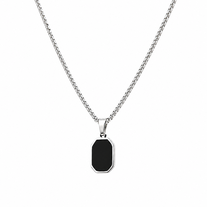 Classic Black Stone Pendant