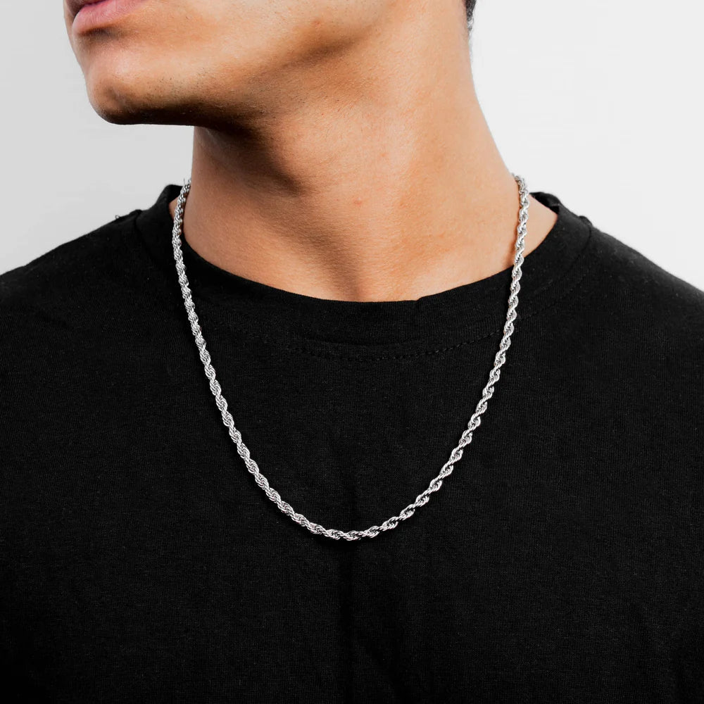 Rope Chain 3mm (Silver)