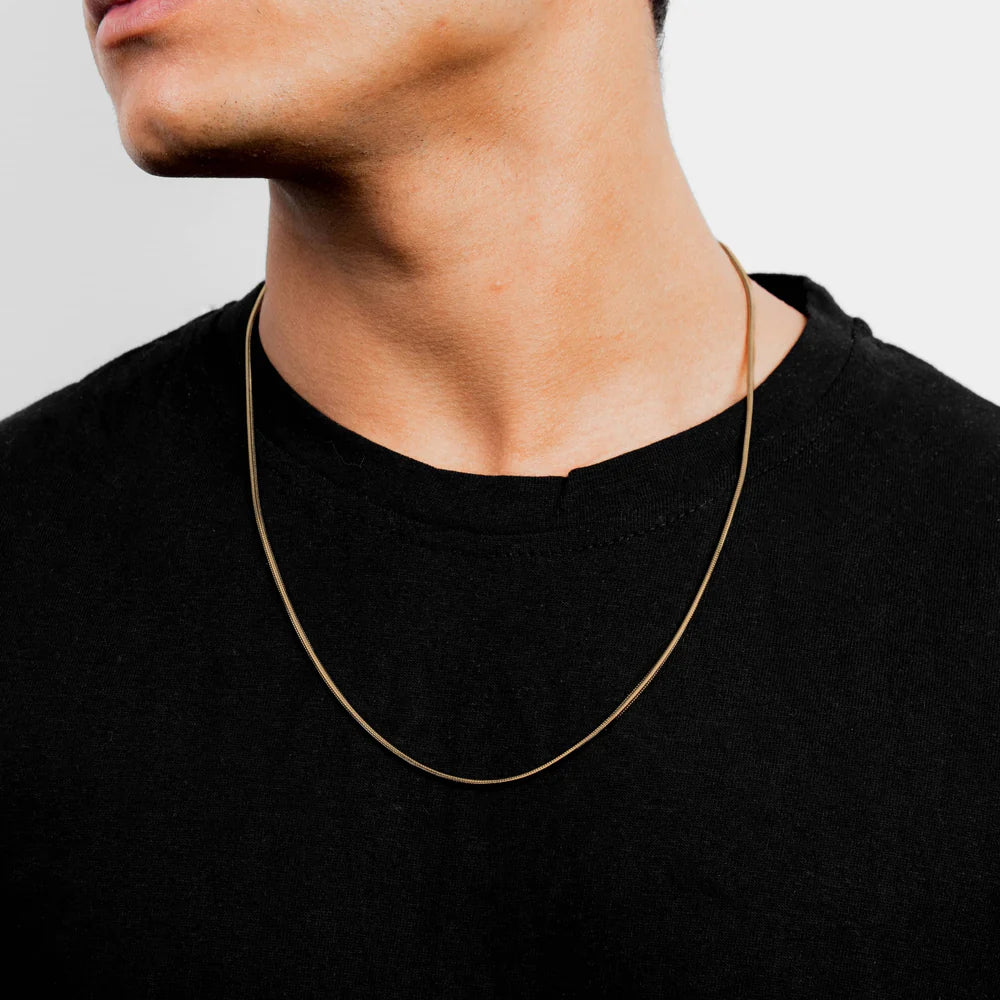 Snake Chain 1.5mm (Gold)