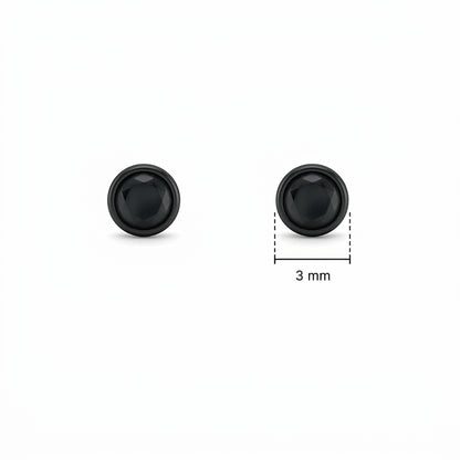 Magnetic Crystal Earing Studs
