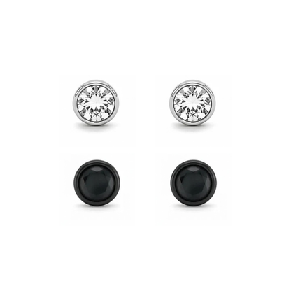Magnetic Crystal Earing Studs
