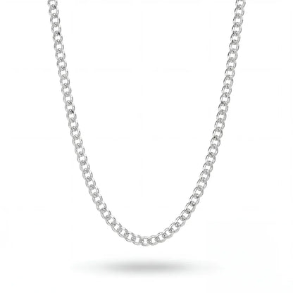 Curb Chain 2.5mm (Silver)