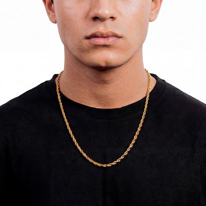 Rope Chain 3mm (Gold)