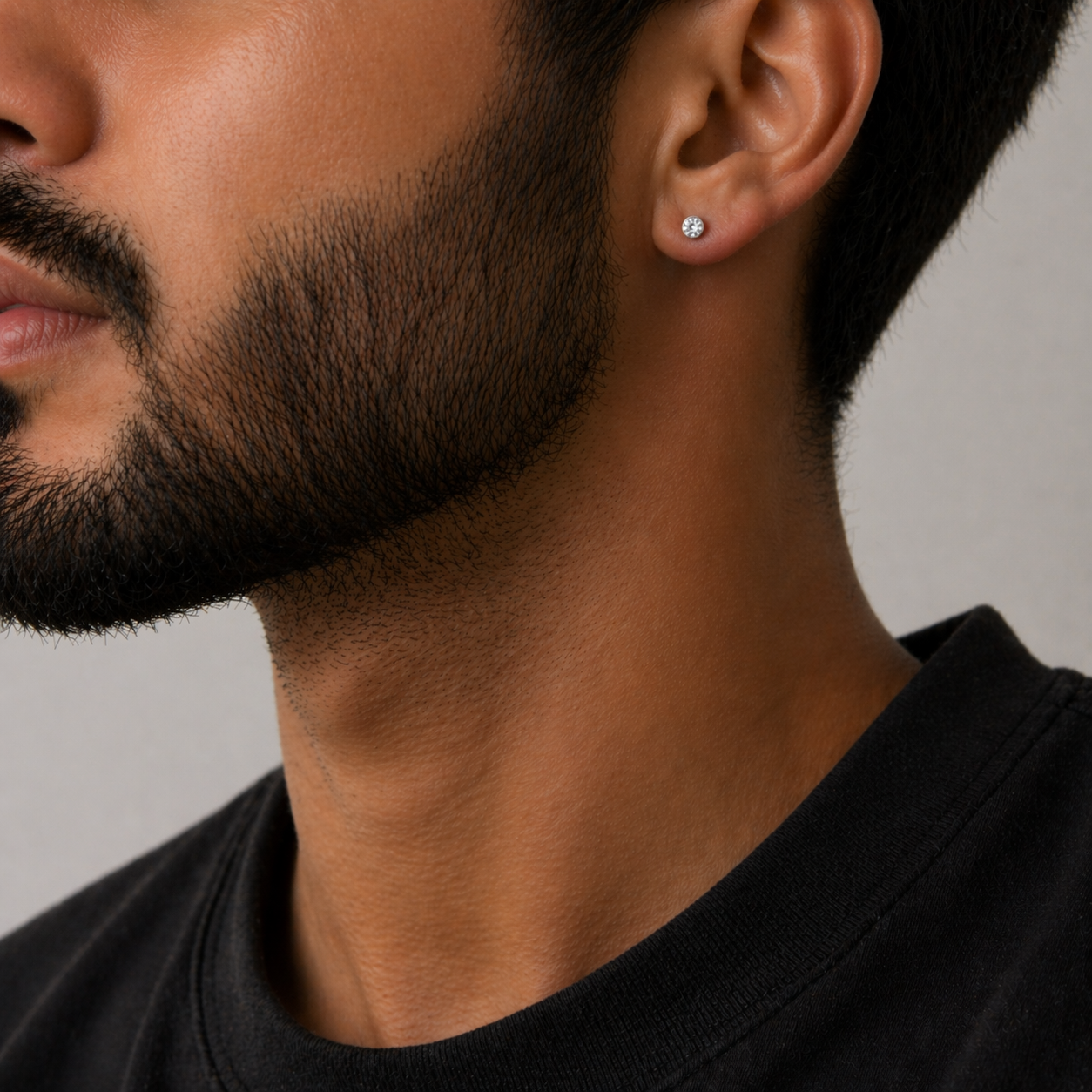 Magnetic Crystal Earing Studs