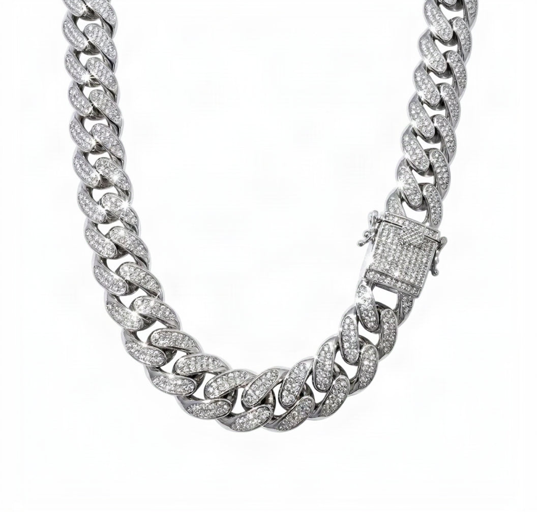 Iced Cuban Chain - 13mm